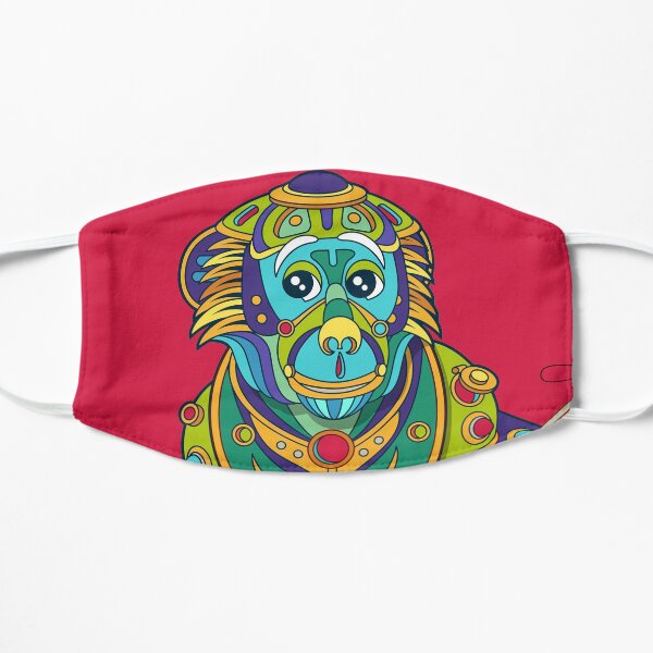 Vervet Monkey Flat Mask