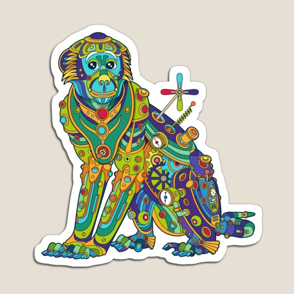 Vervet Monkey Magnet