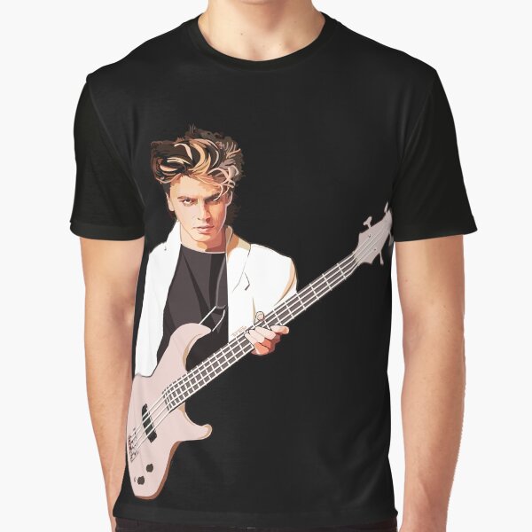 John Taylor from Duran Duran Graphic T-Shirt