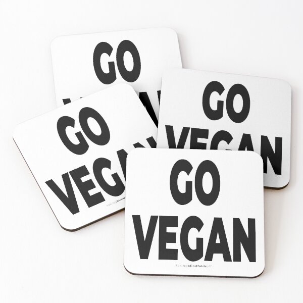 Item preview, go vegan - vegan activist graphics (112 v2) designed and sold by blindfoldsoff.