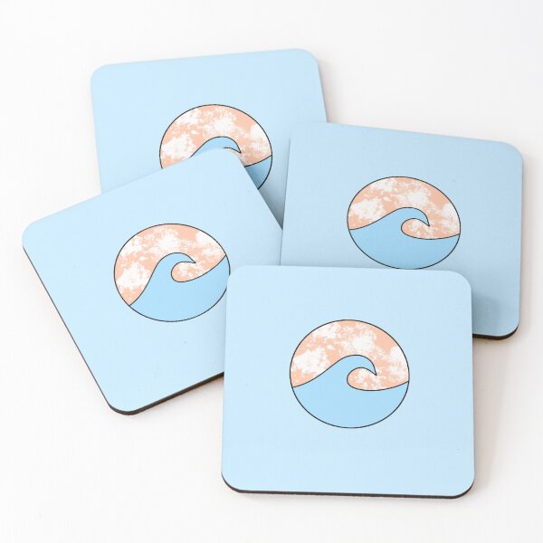 Item preview, Blue Wave With Acid Wash Sky  designed and sold by vegantoaster.