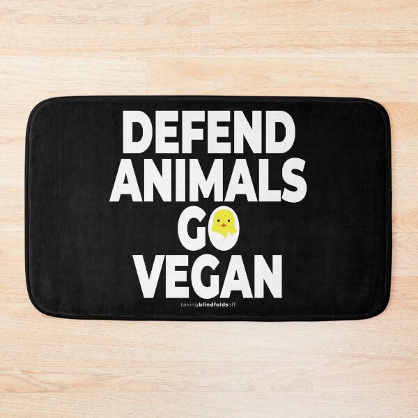 Item preview, defend animals go vegan - vegan activist graphics (119) designed and sold by blindfoldsoff.