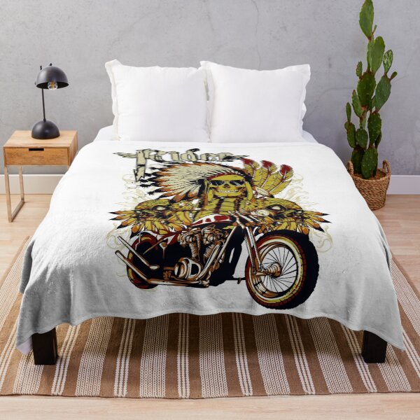 Item preview, native American motorcycle rider designed and sold by Tijn-W-B.