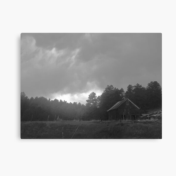 Log Cabin Blues Canvas Print