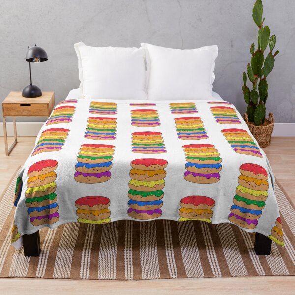 Item preview, Cute Rainbow Pride Flag Donut Stack designed and sold by Elaine Carter.