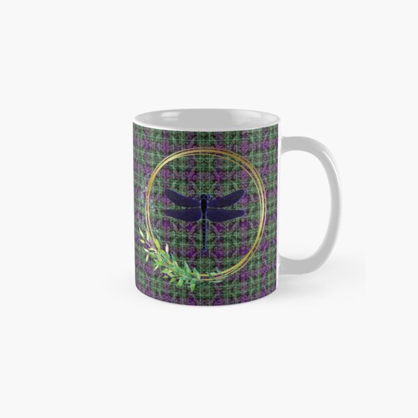 Item preview, Damassé Libellule Tartan designed and sold by silvaris.