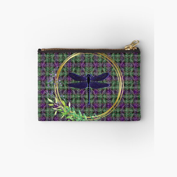 Item preview, Tartan Dragonfly Damask designed and sold by silvaris.