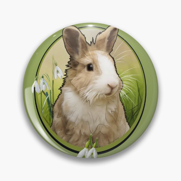 Aperçu de l'œuvre Lapin mignon - style graphique créée et vendue par Destroyed-Pixel.