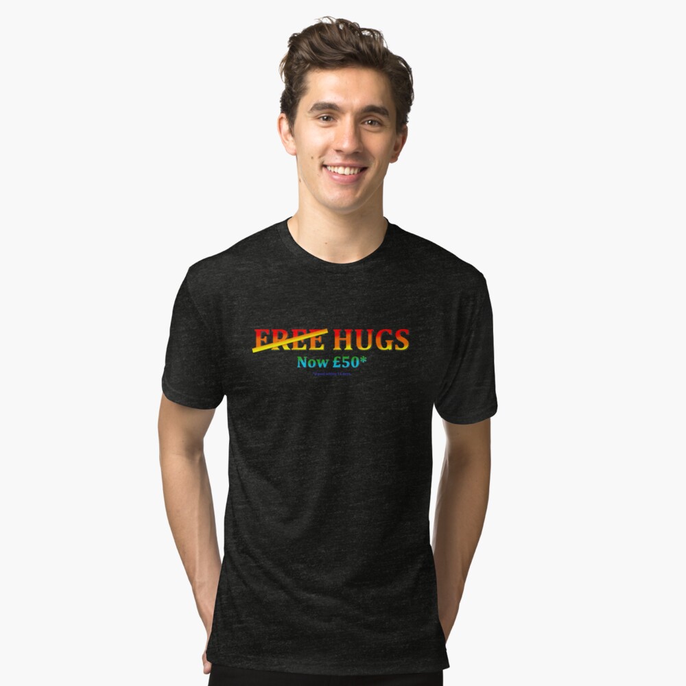 "Free Hugs" Tri-blend T-Shirt