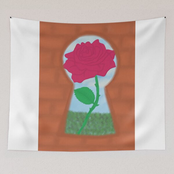 Item preview, keyhole flower designed and sold by brenenlalocaaaa.