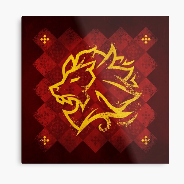 House Lannister - Game of Thrones Metal Print