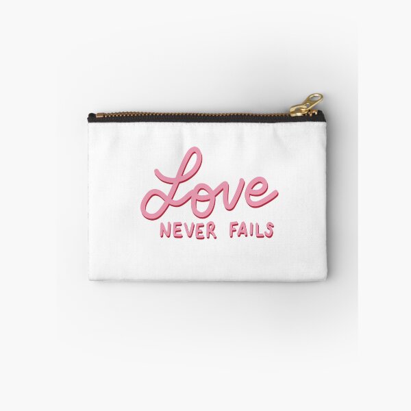 Item preview, Love Never Fails | Faith | Christian designed and sold by LoveAlwaysLexy.