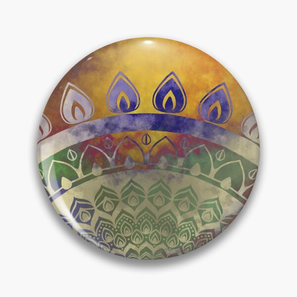 Artikelvorschau, Mandala entworfen und verkauft von Hecky Thump  Designs.