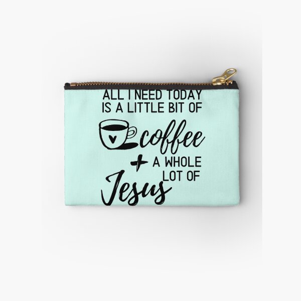 Item preview, Christian Design - All I Need is Coffee and Jesus designed and sold by palmsandprints2.