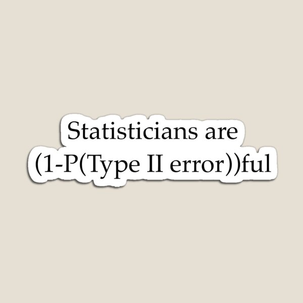 Funny Statisticians Joke Magnet