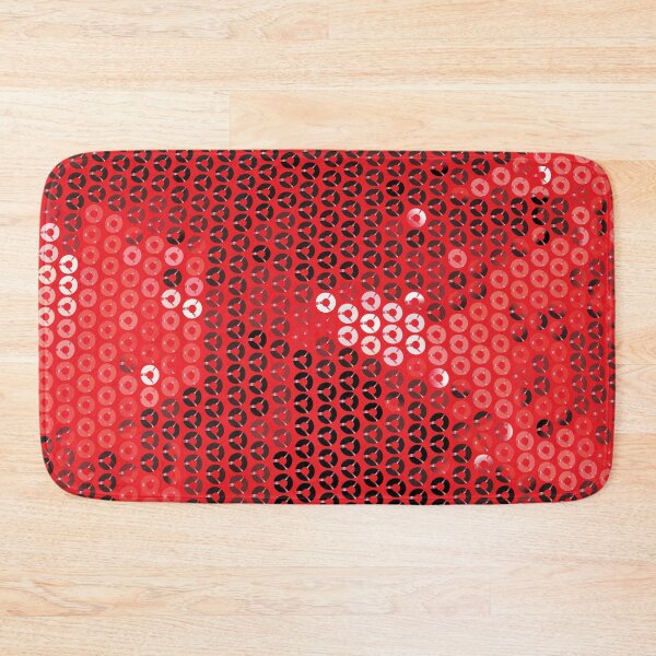 Item preview, shiny red sequins print designed and sold by Gossip Rag.