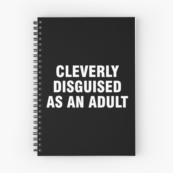 Item preview, Cleverly disguised as an adult designed and sold by allthetees.