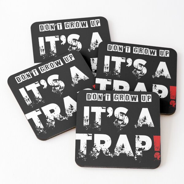 Item preview, Don't Grow Up It's A Trap ! designed and sold by kouddad.