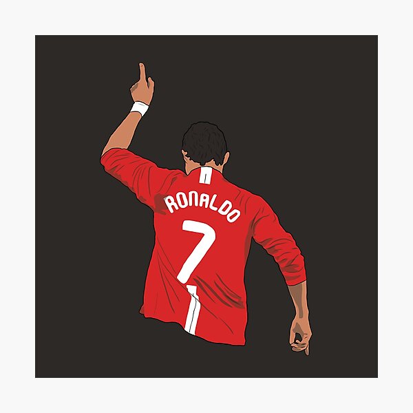 Item preview, Cristiano Ronaldo MUFC designed and sold by Hevding.