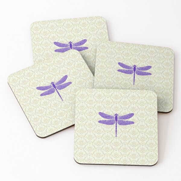 Item preview, Dragonfly Damask designed and sold by silvaris.