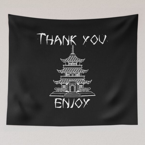 Item preview, Comida china para llevar Gracias Disfrute Funn designed and sold by aymen assassi.