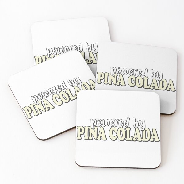Item preview, Powered by PIna Colada - Frozen Drink on the Beach designed and sold by PMDConcepts.
