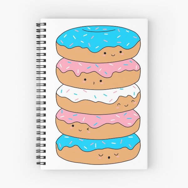 Aperçu de l'œuvre Trans Pride Flag Donut Stack créée et vendue par Elaine Carter.
