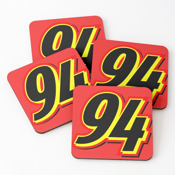Item preview, Bill Elliott 94 NASCAR sticker designed and sold by MainEventMedia.