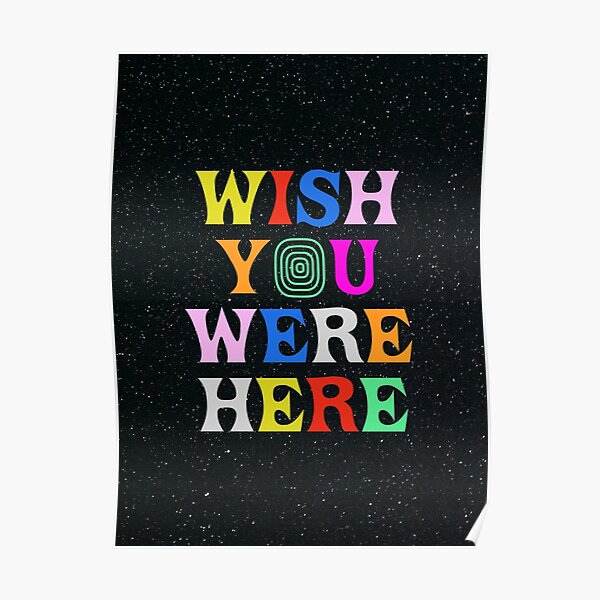 Wish You Were Here Hoodie Preppy Clothes - Travis Scott Merch