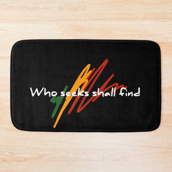 Item preview, Who seeks shall find designed and sold by TopDesignArt.