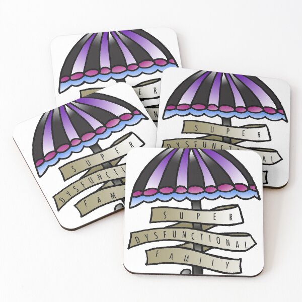 Item preview, INKStyle Super Dysfunctional Family Umbrella (TUA) designed and sold by FandomINK.