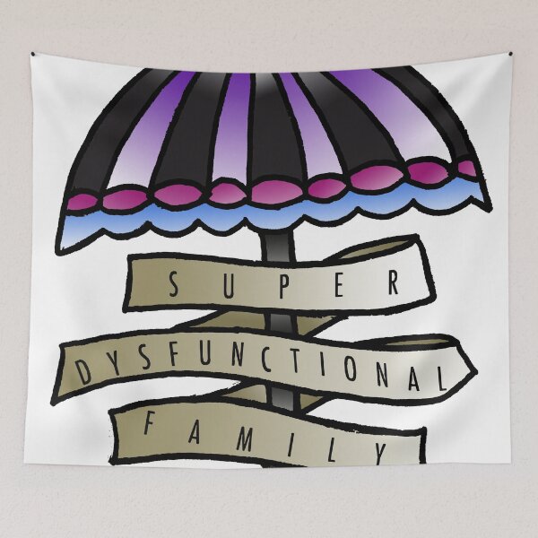 Item preview, INKStyle Super Dysfunctional Family Umbrella (TUA) designed and sold by FandomINK.