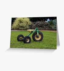 Little Tricycle Greeting Card
