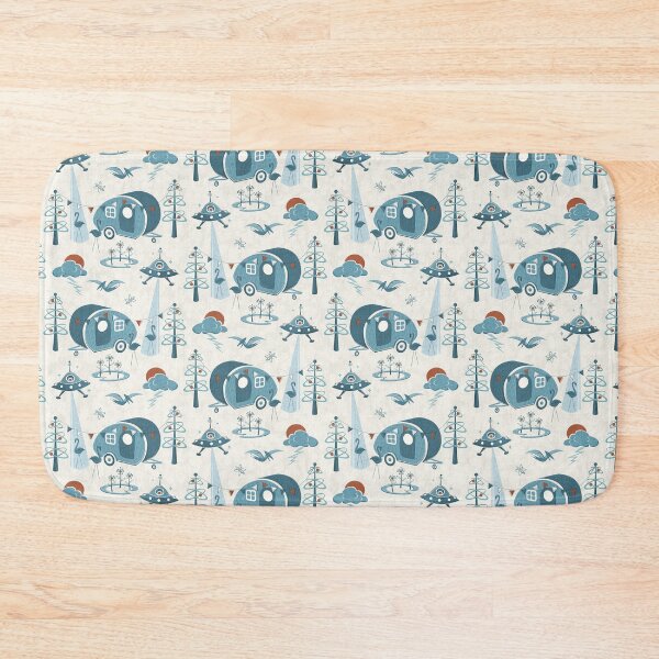 Item preview, Mi ilustración original del vector: acampar en el bosque de abeto atómico designed and sold by studioxtine.