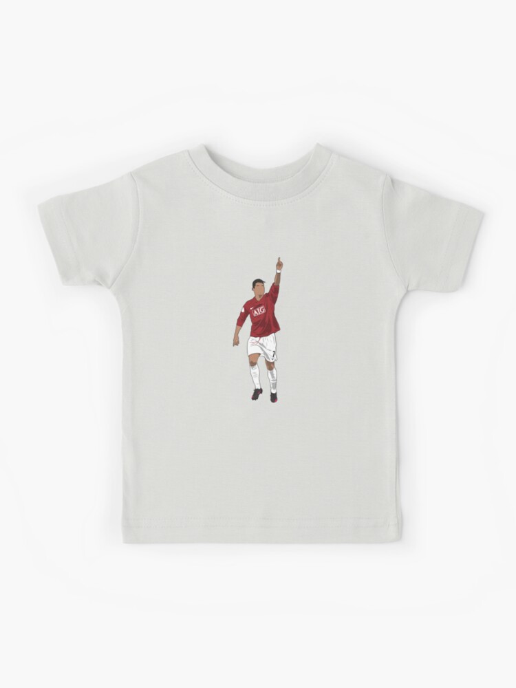 Cristiano Ronaldo Green 4th Kit Kids T-Shirt for Sale by Hevding