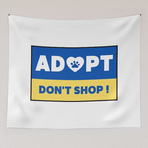 Item preview, Adopt Don't Shop designed and sold by B3N-arts.