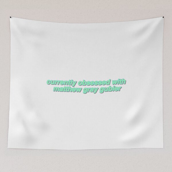 Item preview, currently obsessed with matthew gray gubler designed and sold by reaganreese.