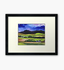 Bennachie near Old Meldrum Framed Print