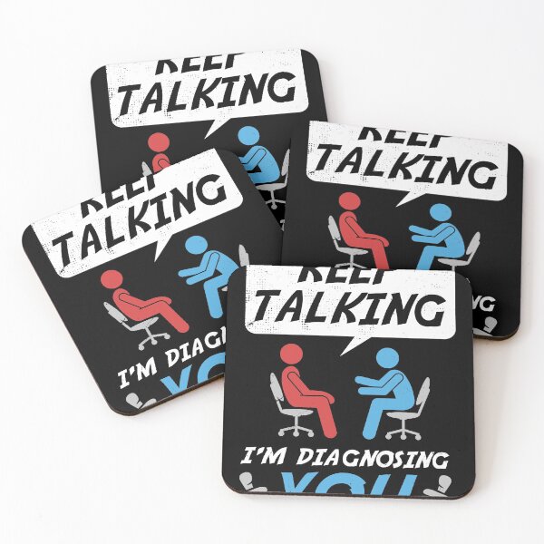 Item preview, Therapist Counsellor Keep Talking I'm Diagnosing Gift product designed and sold by Lisbob.