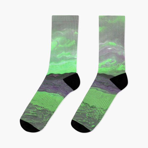 Item preview, Sandy beach and sea in shades of green - abstract designed and sold by Artlajf.