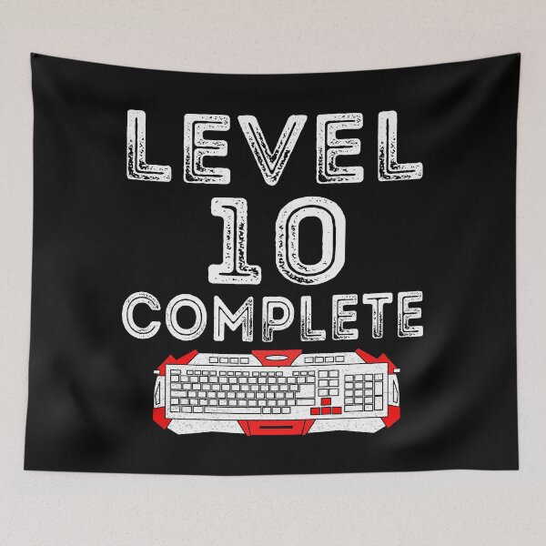 Item preview, Level 10 Complete | 10th Birthday Gift designed and sold by meedTee.