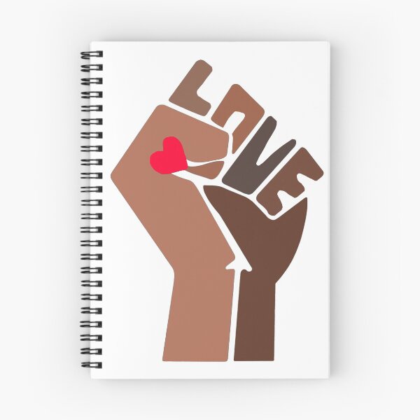 Item preview, DONATE: “Love” Colorful Black Power Fist designed and sold by Alexa Powell.