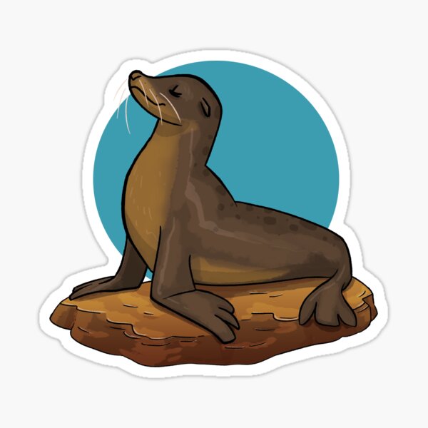 Proud Sea Lion Sticker