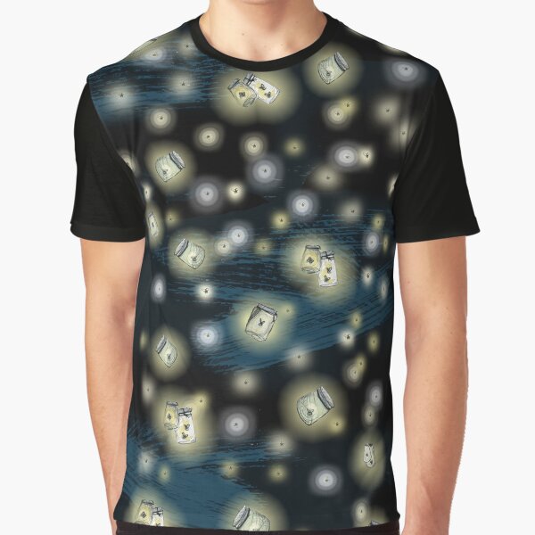 Fireflies in Jars Graphic T-Shirt
