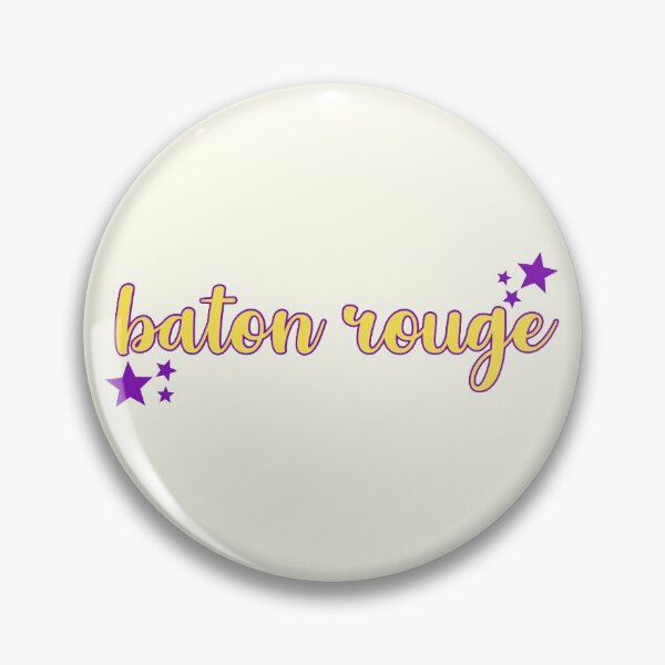 Item preview, Purple and Gold Baton Rouge designed and sold by adelaideb1.