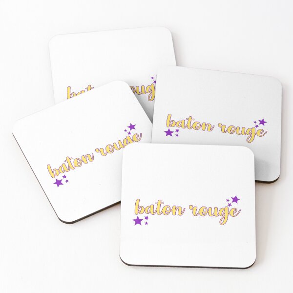 Item preview, Purple and Gold Baton Rouge designed and sold by adelaideb1.