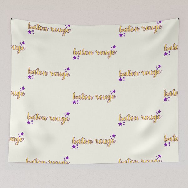 Item preview, Purple and Gold Baton Rouge designed and sold by adelaideb1.