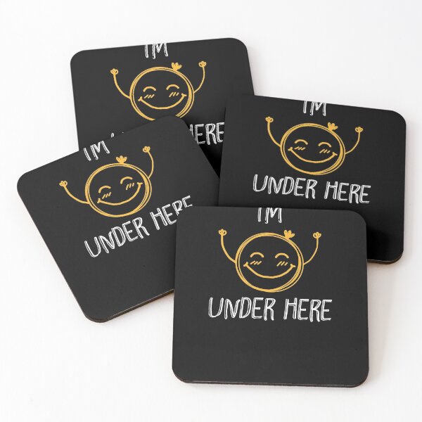 Item preview, i'm smiling under my mask designed and sold by graphicmeyou.