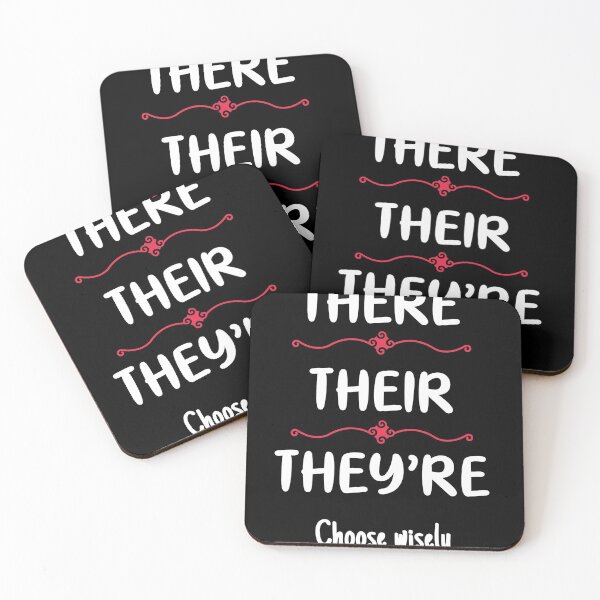 Item preview, There, Their, and Theyre Grammar Difference print designed and sold by Lisbob.