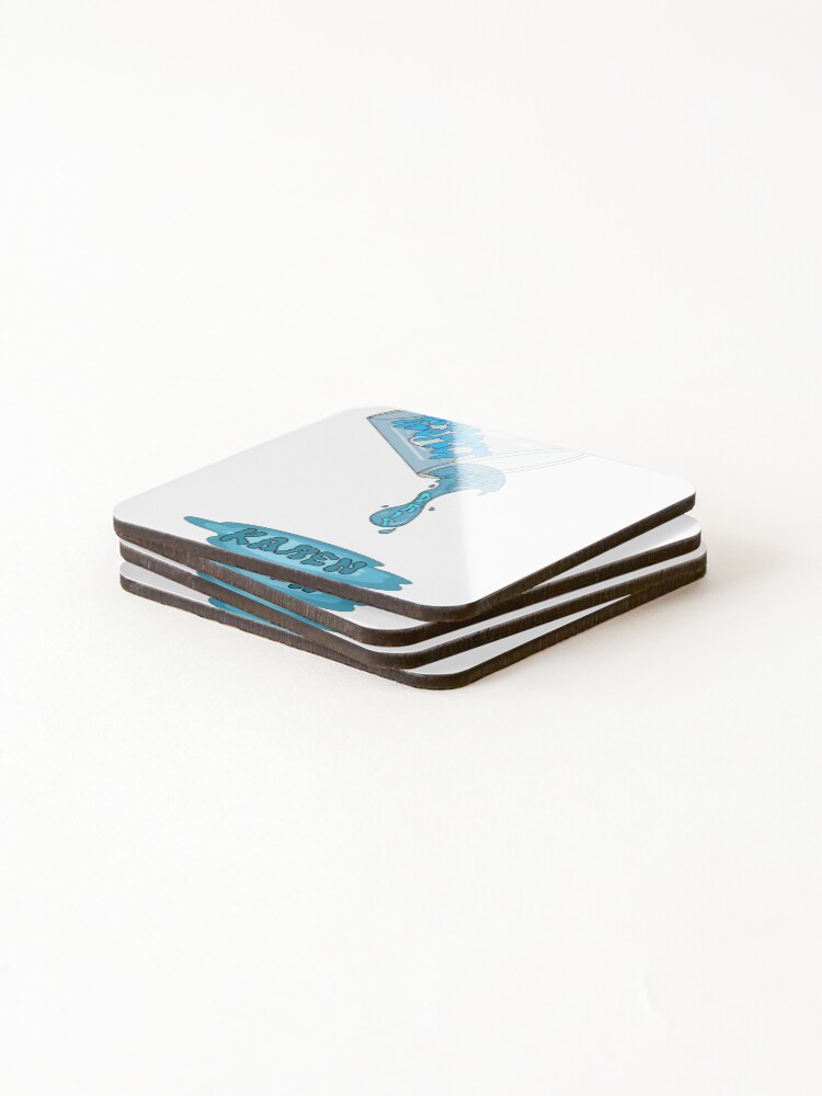 Thumbnail 4 of 5, Coasters (Set of 4), Respect the Drip designed and sold by Ratchaelb.